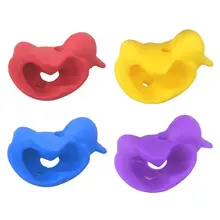 Форма птицы обучающий партнер детская учебная Канцелярия карандаш удерживающее практическое устройство для коррекции ручки Postures Grip