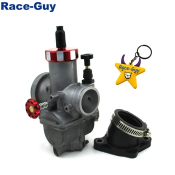 

Racing 28mm Carburetor Keihin PE28 Carb + Manifold Intake Pipe For CG CB Pit Dirt Motor Bike Motocross ATV Quad 4 Wheeler Motorc