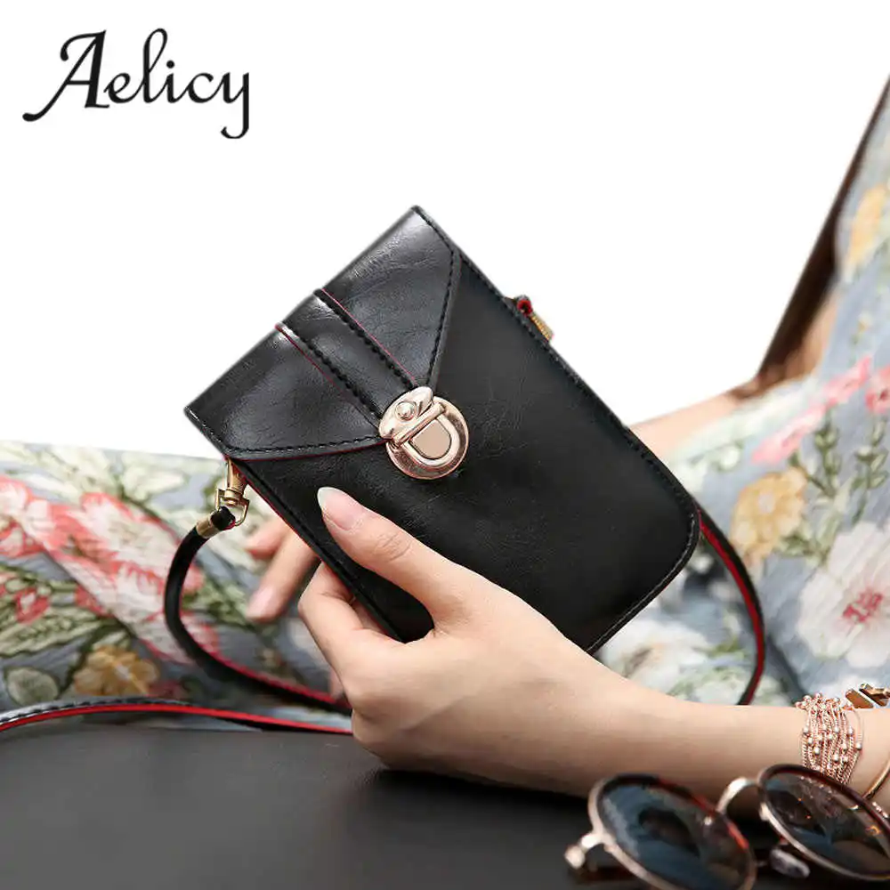 

Aelicy 8 colors Women Messenger Bags Female Shoulder Bags Phone Ladies Mini Handbags Girl Crossbody Bags for Women sac a main