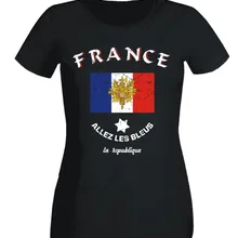 Женская летняя футболка Франция футболка Франк Рейх Футбол Футболка женская футболист Милая футболка