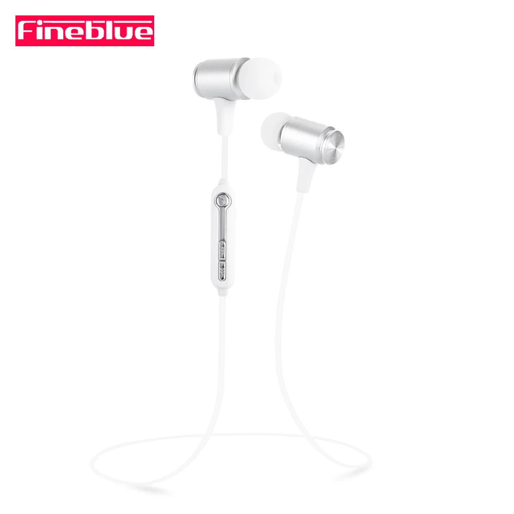 Настоящие Fineblue Беспроводной Bluetooth наушники Магнитный наушник Поддержка HD звук