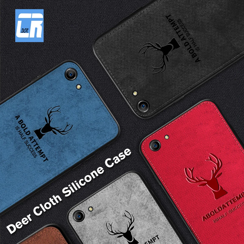 

Deer Cloth Silicone Soft Phone Case for OPPO R9 R15 R17 Pro Shockproof Cases for OPPO R11S R9S F1 F3 Plus Ultra Thin Back Cover