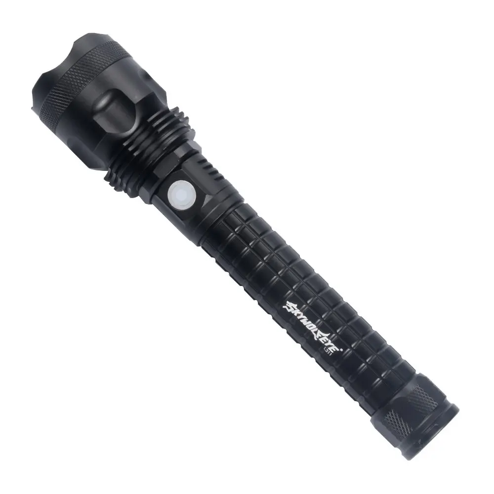 

15W / 1500 Lumen 5 Model XH-P50 18650 Flashlight Torch Lamp Light Outdoor Cycling Fishing Flashlight Aluminum Alloy Black