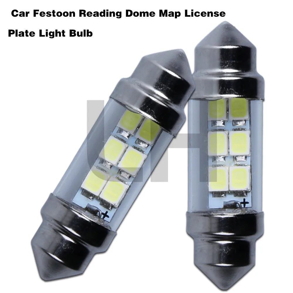 Car Reading Light 36mm 12v LED Car Bulb Festoon 36mm C5w LED Auto