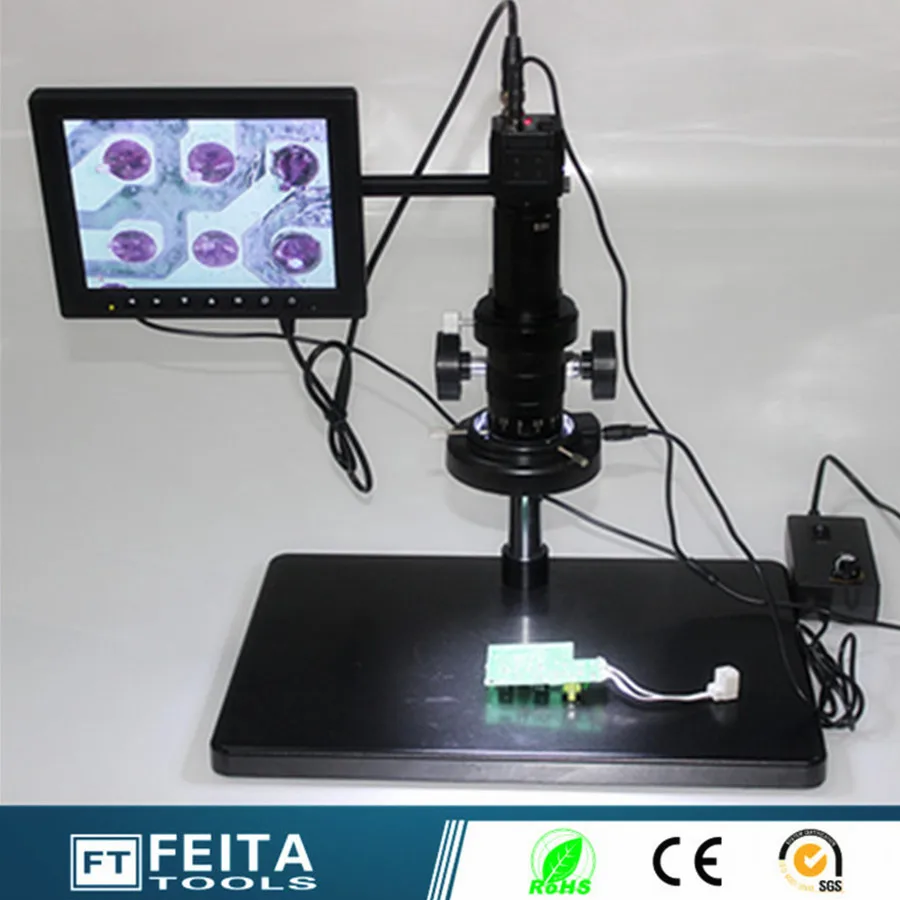 

Aliexpress Wholesale High Quality FKE-208A Zoom 7-150X With 8" LCD scanning electronic digital microscopes