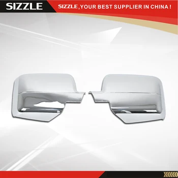 

ABS Plastic Chrome Plating Side Mirror Retrovisor Cover Full For FORD F-150 2004-2008 For Lincoln Mark LT 2006-2008