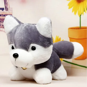 

New Simulation of husky plush toy dog doll gift for kids toys 26cm 36cm