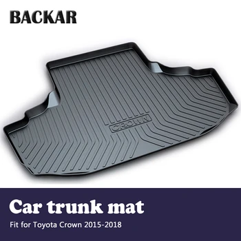 

Backa 1Set Cargo Rear Trunk Mat Car-Styling Boot Liner Tray Anti-slip Mat For Toyota Crown 2015 2016 2017 2018 Accessories