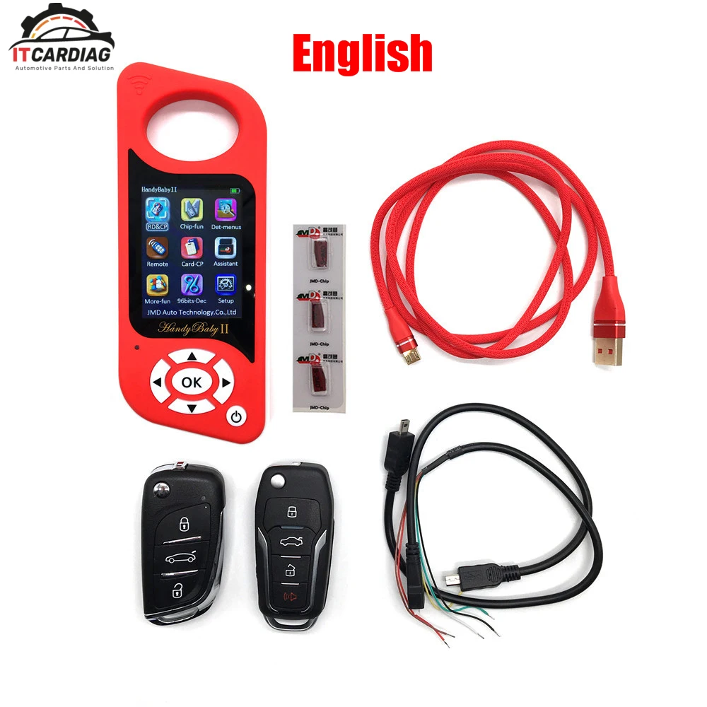 JMD Handy Baby 2 II автомобильный ключ программатор ручной с функцией G 96bit 48 + карта/пульт