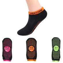 Забавные спортивные носки хлопковые впитывающие пот противоскользящие носки спортивные носки для йоги нескользящие хлопковые носки для фитнеса для взрослых детей