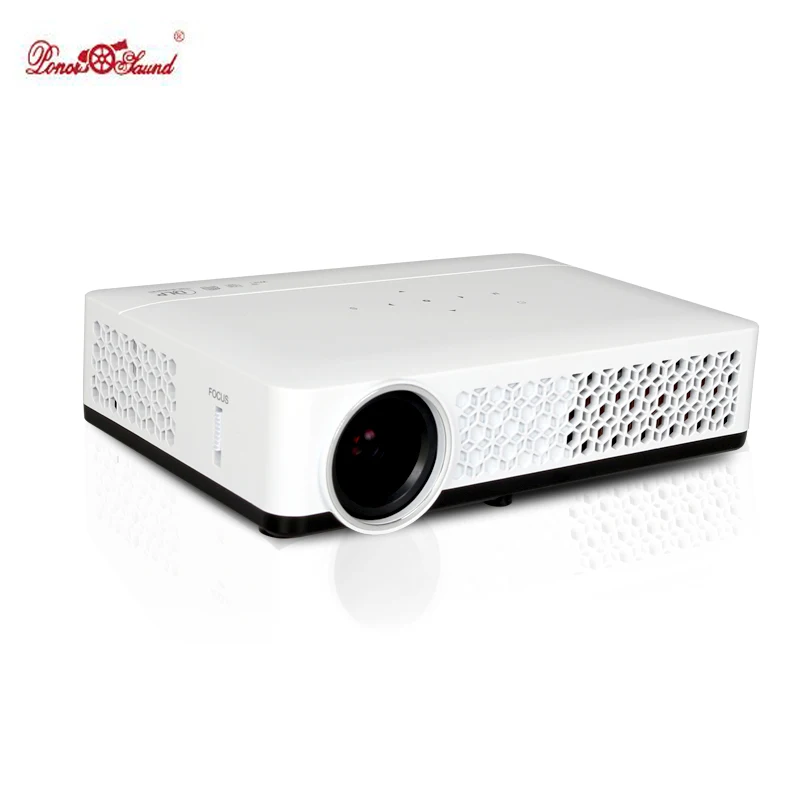 Mini Projector home cinema video lcd tv DLP Android 4.4 Support 1080P hd beamer Bluetooth Support 4K usb data show Poner Saund