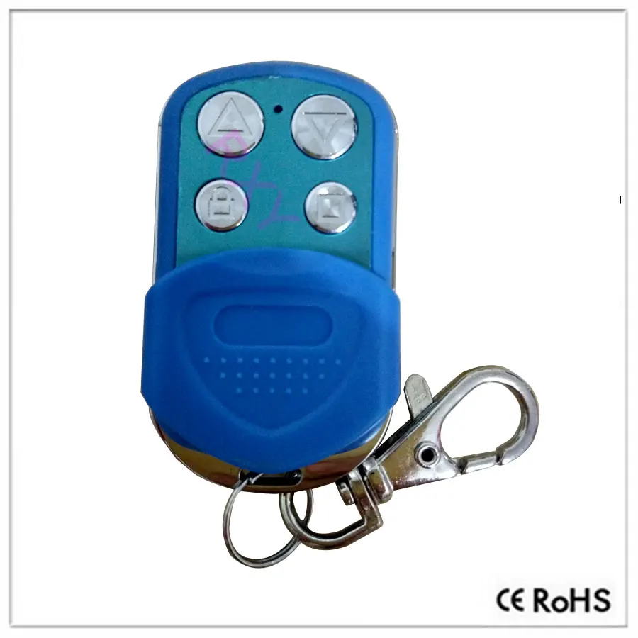 

NEW design waterproof 433MHz 4 Channel Remote Control RF Cloning Duplicator colorful remote