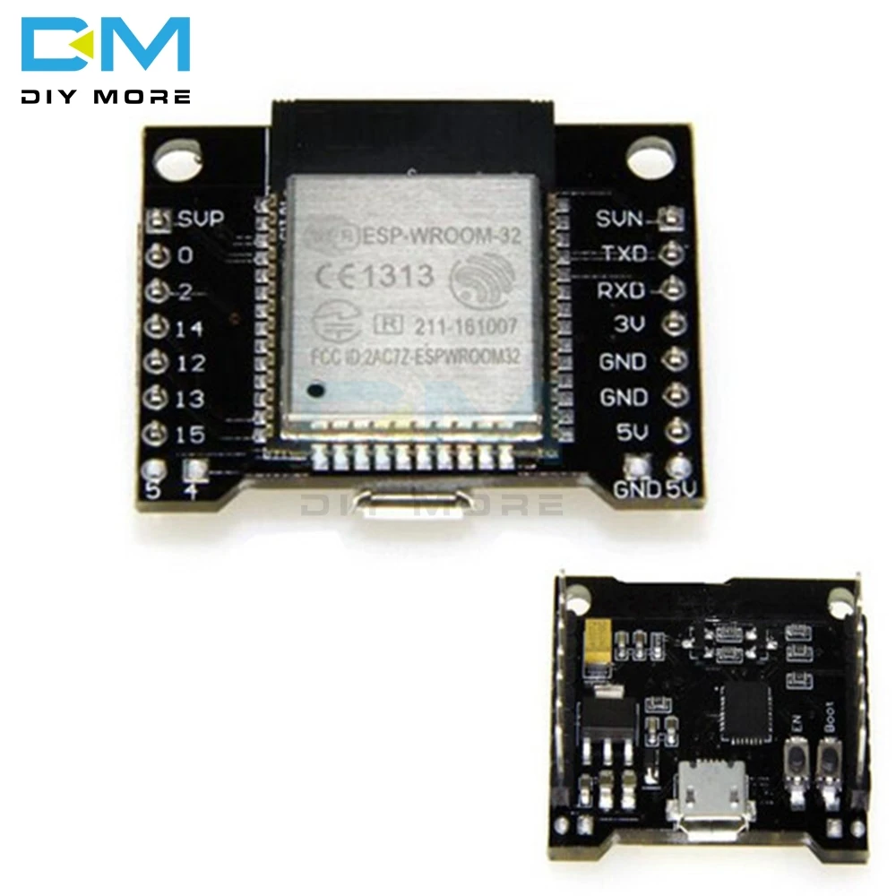 ESP32 ESP WROOM 32 для Wemos макетная плата WiFi модуль + Bluetooth ультра низкий двухъядерный