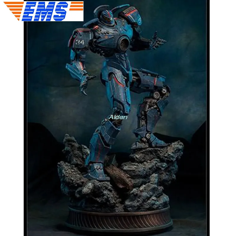 

20" MechWarrior Statue Simulation Bust Creative Full-Length Portrait PF Decoration Art Craft GK Action Figure Toy BOX 51CM B1067
