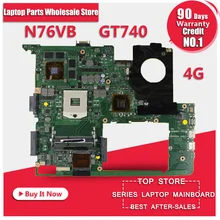 For ASUS N76VJ N76VB N76VZ N76VM N76V REV 2 0 font b Laptop b font Motherboard