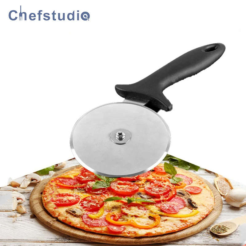 

Large Pizza Wheels Slicers Non-stick Eco-Friendly Stainless Steel Pizza Cutter High Quality Non-toxic Cake Tools Pizza Knife