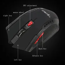 2,4 GHz 6D 1600 dpi Pro Беспроводная usb-мышь оптическая игровая мышь геймерская мышь для ПК ноутбука soris Gamer Raton Inalambrico# sw