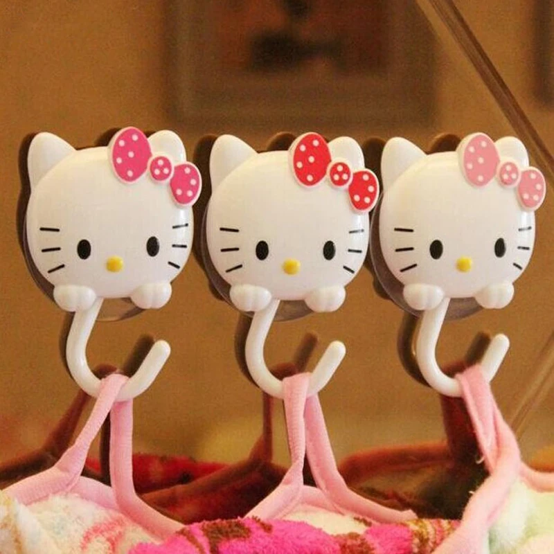 2Pcs/set Cute New High Quality Hello Kitty Wall Door Hangers For
