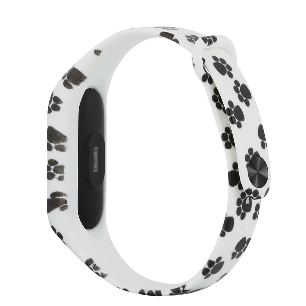 Honecumi для Xiaomi Mi Band 2 Ремешки наручных часов из мягкого силикона повторное
