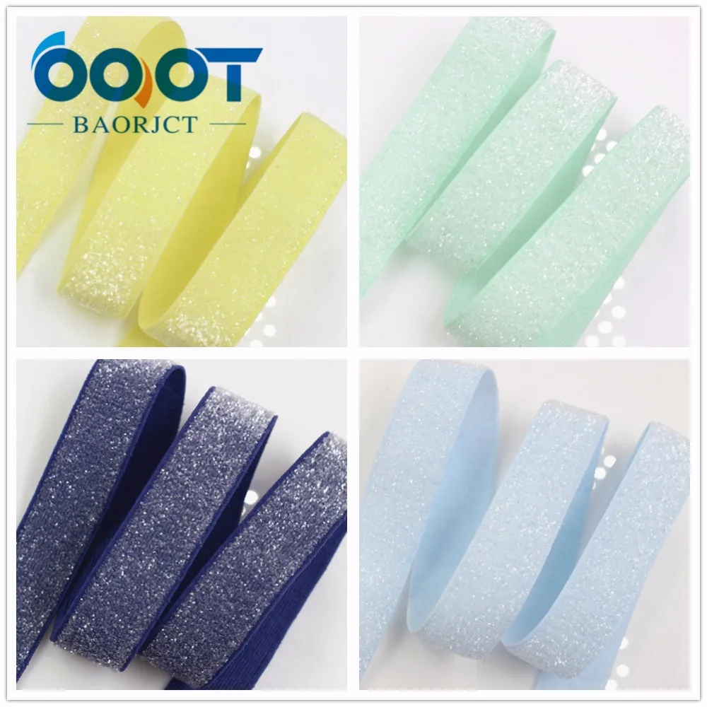 OOOT BAORJCT 175178 16 мм однотонный зеленый лук эластичная лента DIY ручной работы повязка