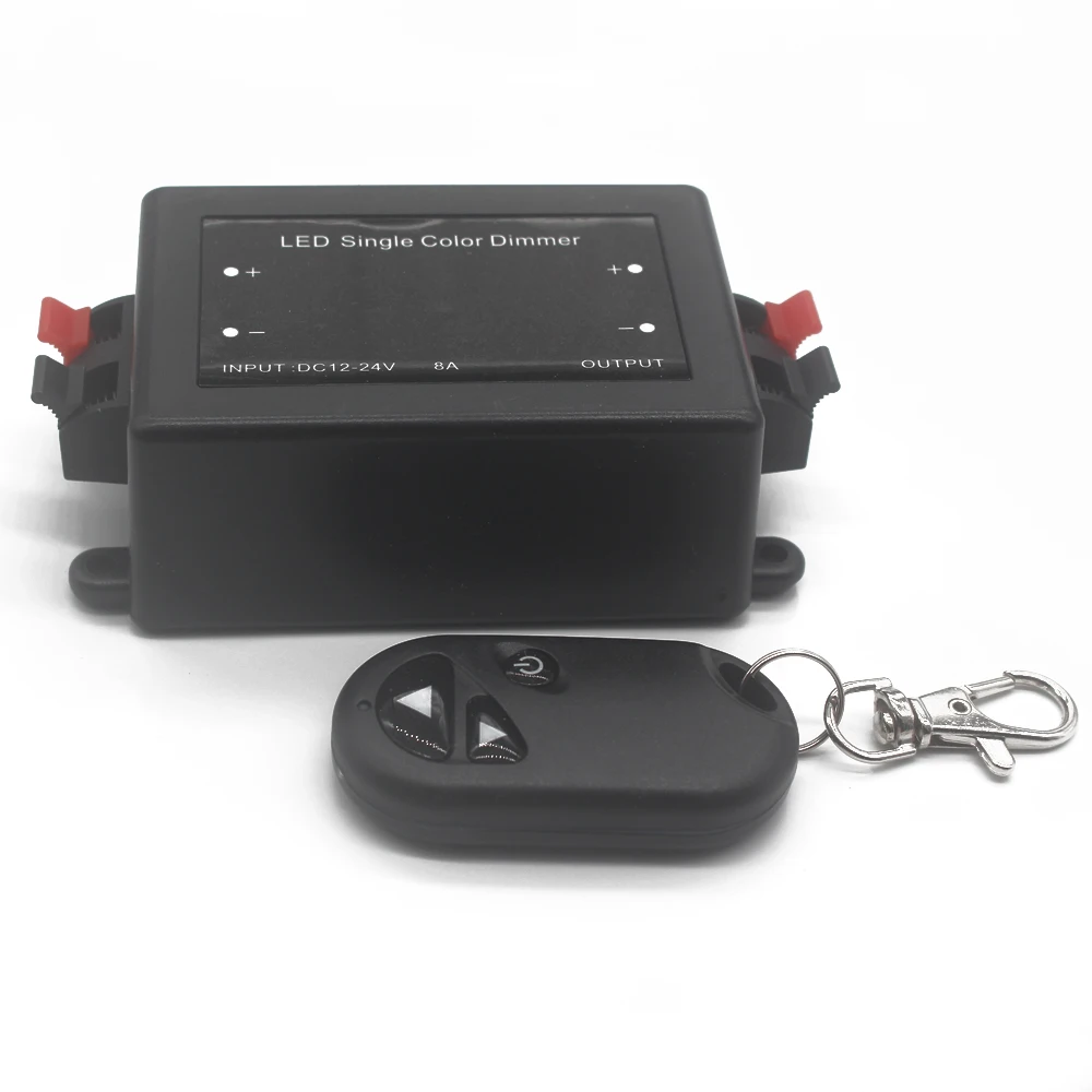 DC12V24V8ALEDSingleColorDimmerWithRFRemoteController