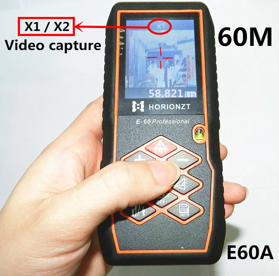 Laser distance meter 60m angle finder meter distance laser distance