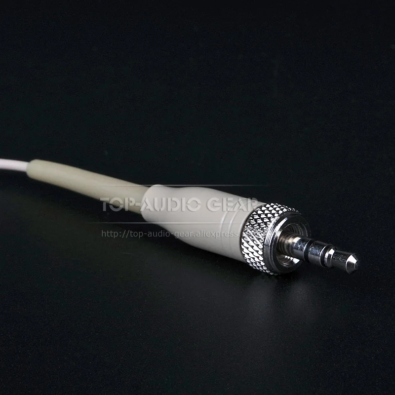 Бежевый 3 5 мм телефон на лацкане микрофон для SENNHEISER EM10 SK20 ME3 XSW52 EM 10 SK 20 ME XSW 52