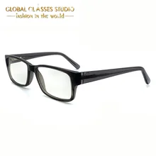 Новые очки квадратной формы ацетатные оптические оправа Очки для работы за компьютером для мужчин и женщин A501