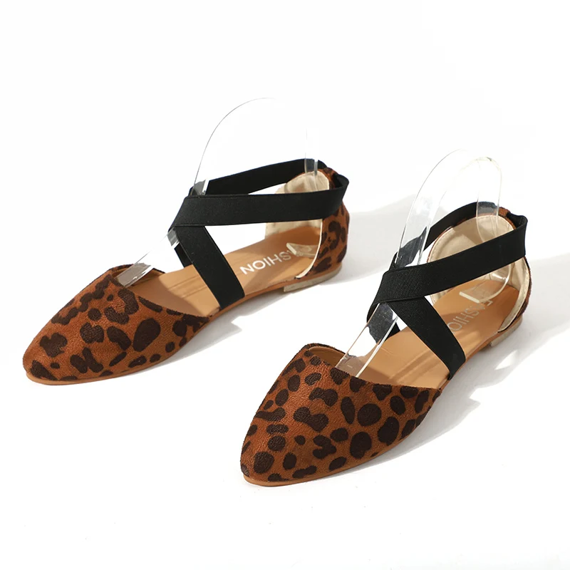 MCCKLE/весенние туфли на плоской подошве; пикантные балетки с перекрестными ремешками на низком каблуке размера плюс; женские повседневные тонкие туфли с острым носком и эластичной лентой