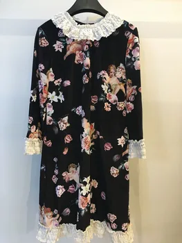 

Hot Sale2019 Mini Dress Elegant Full O Neck Backless Celebrity Women Ruffles Night Club Fashion Body con Patry Dresses Wholesale