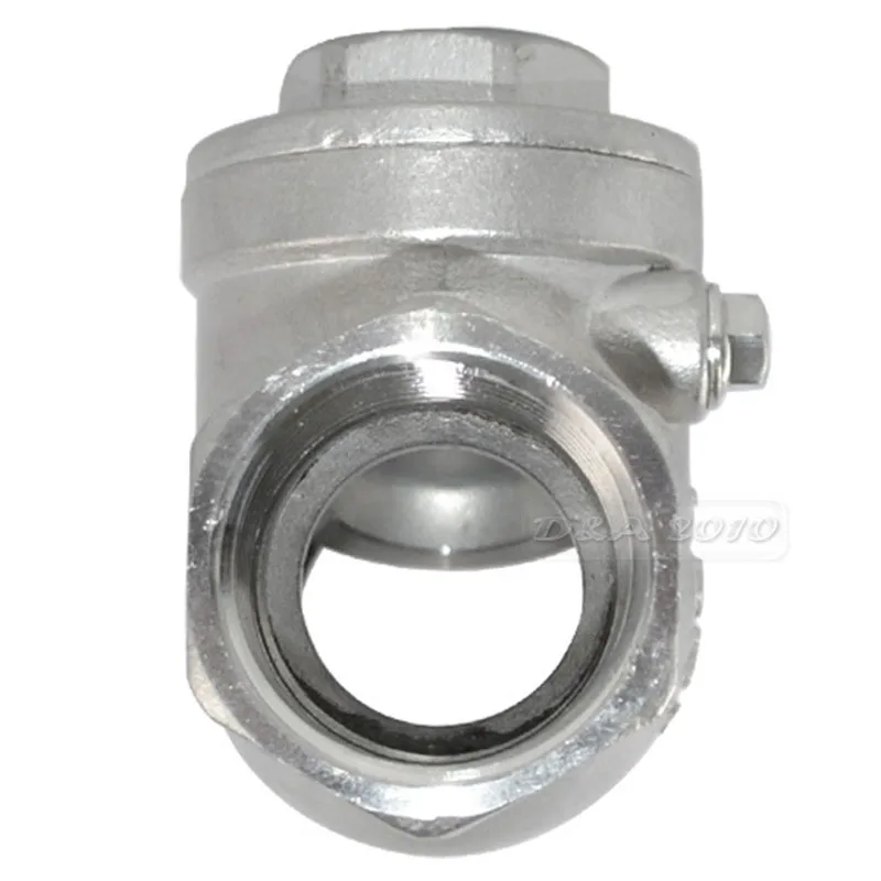 Megaron BSPT 1 "DN25 PN16 CF8M резьбовой обратный клапан 200PSI нержавеющая сталь SS316 женский