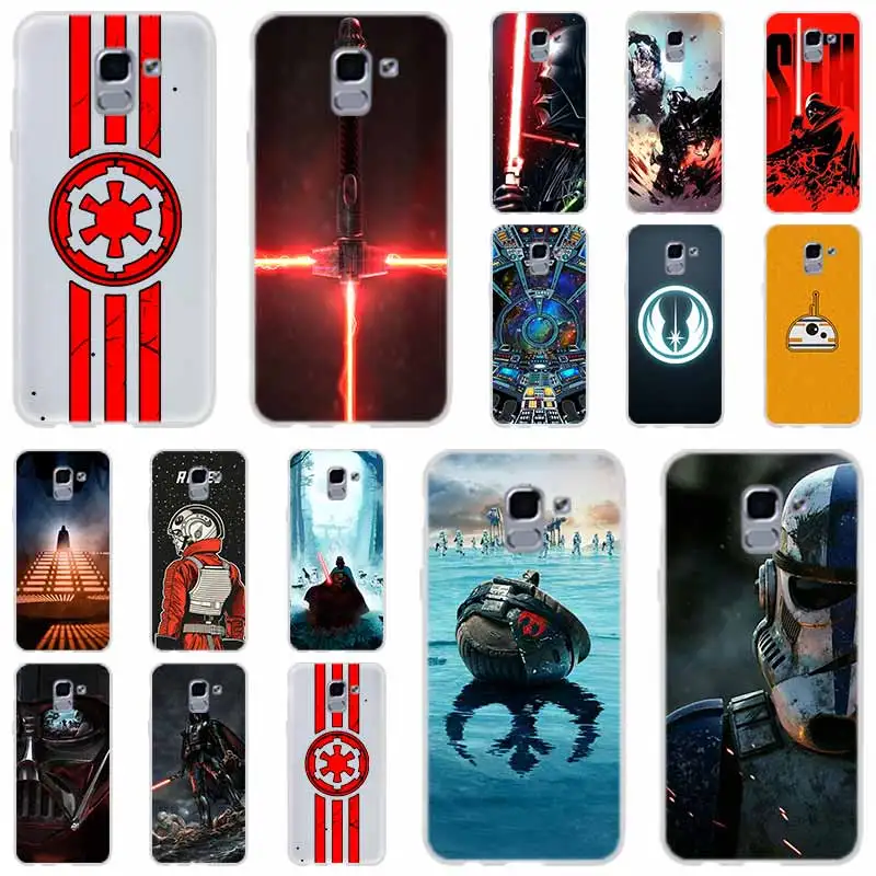 

Star Wars For Phone Case Samsung Galaxy j6 J8 J7 J5 J3 J4 Plus 2018 2017 2016 J610 Prime Soft Silicone Coque