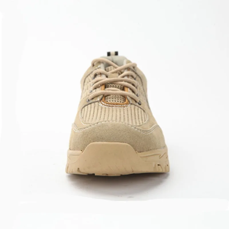 Men's work safety shoes steel toe cap fashion breathable sports shoes breathable lightweight summer men's sports shoes35-47