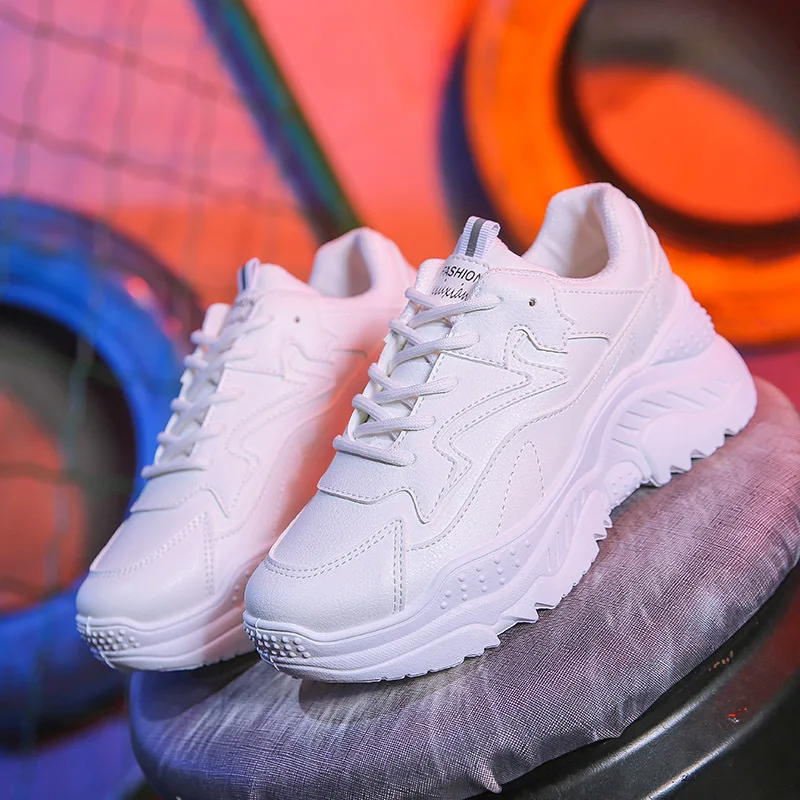 

Fashion Shoes Woman Sneakers Platform Shoes Air Mesh Breathable Shoes White Sneakers Zapatillas Mujer