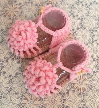 

QYFLYXUEWholesale Hand Made Baby Shoes, Summer Ice Cream, Baby Soft Bottom Shoes, Infant Toddlers, Children's Shoes.