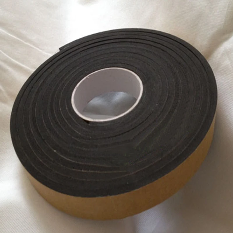 EVA Single Rubber Sealing Tape 3mmX2.5cmX10M Windows Doors Foam Seal Stripsin Tape from Home