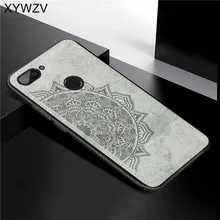 Xiaomi Mi 8 Lite Case Soft TPU Silicone Cloth Texture Hard PC Phone Case For Xiaomi Mi 8 Lite Back Cover For Xiaomi Mi 8 Lite