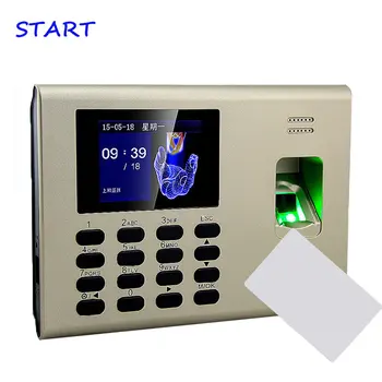 

K40 TCP/IP linux system 13.56MHZ IC card reader & battery fingerprint time attendance time recorder
