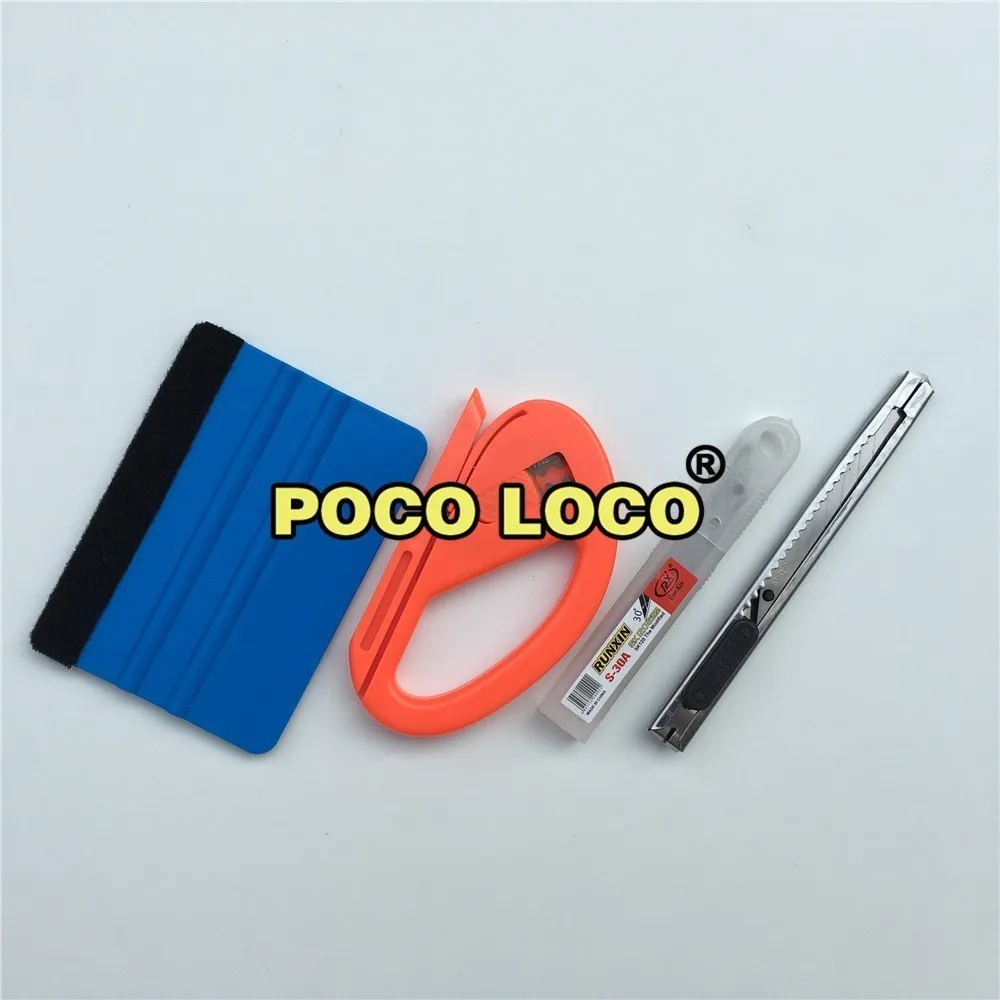

Quality-made Plastic Tucking Tool Vehicle Glass Car Window Vinyl Wrap Film Installing Tool Applications Tool Set Kits