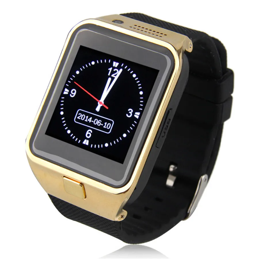 Smart Watch Bluetooth GV09 font b Smartwatch b font mini Camera FM Radio SIM Card for