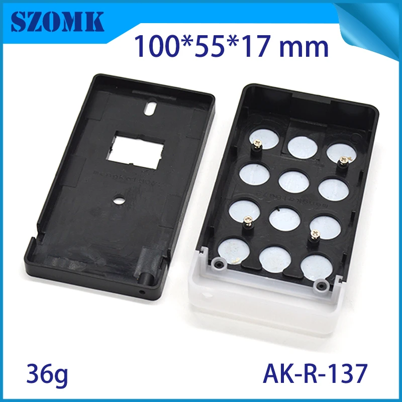 szomk plastic enclosure for electronics plastic case plastic box for electronics project RFID sensor junction box plastic housing access control system door entrance IC card reader control box  (15)