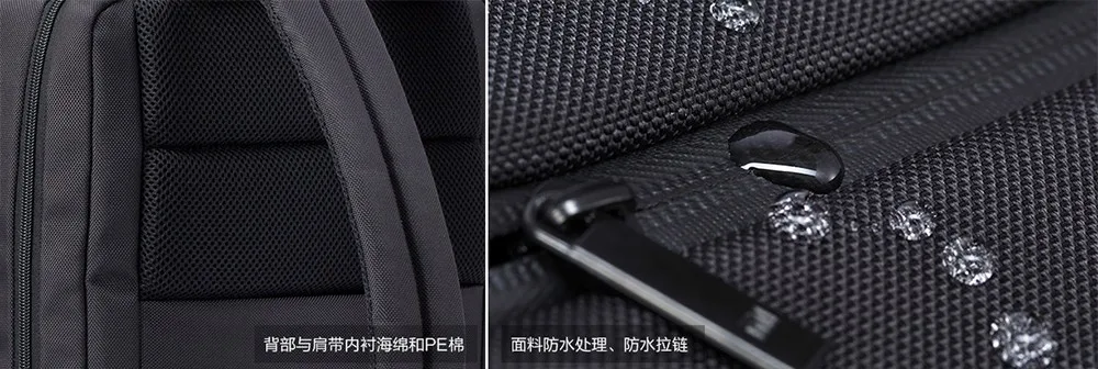 Xiaomi классический Бизнес Рюкзаки Большой Ёмкость студенческие сумки Для мужчин Для женщин сумка рюкзак подходит для 15 дюймового Н
