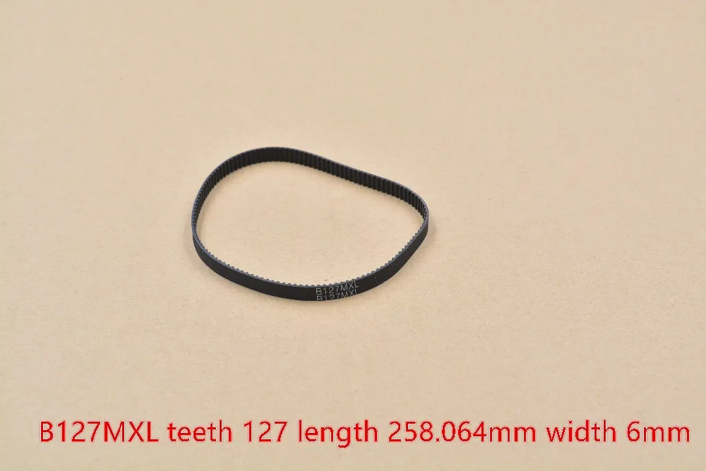3d printer belt 101.6MXL B127MXL closed loop rubber timing belt teeth