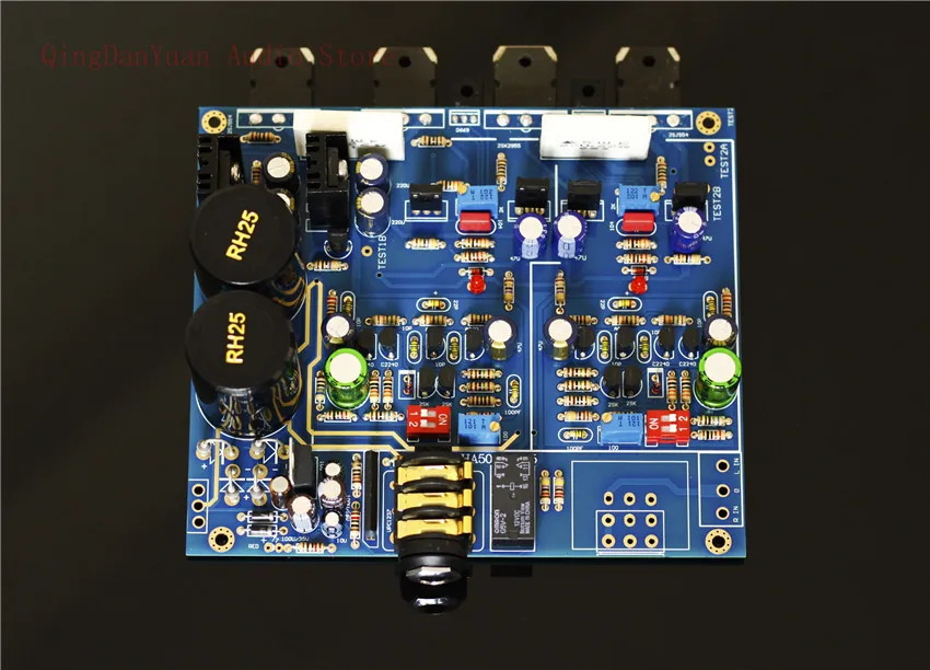 QHA4 аудио HIFI Class A FET транзистор дискретный компонент усилитель для наушников
