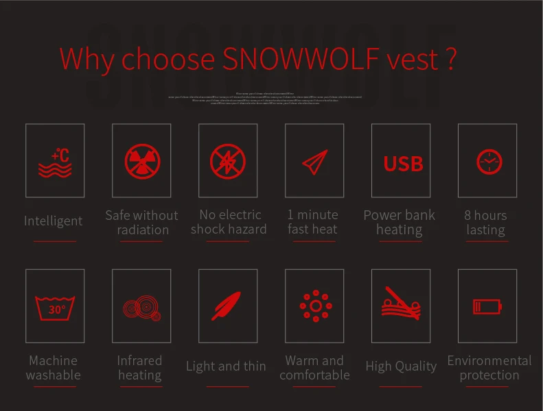 Homens ao ar Fibra de Carbono Snowwolf Livre Infravermelho Aquecimento Colete Jaqueta Inverno Elétrico Vestuário Térmico Tático 2020 Usb 11 infravermelho aquecimento colete jaqueta inverno fibra de