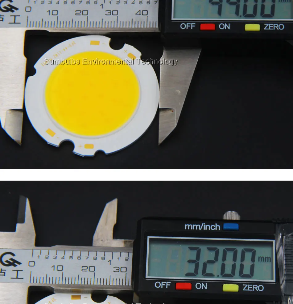10W 15W 20W 25W 30W Rounded COB LED Chip On Board Light Source Warm Natural Cold White 44MM Circular LED Lamp DC 30V 33V (6)