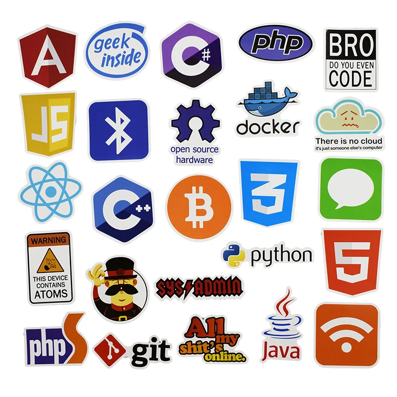 50 шт. Java интернет JS РП Docker Bitcoin html облачное Программирование язык приложение