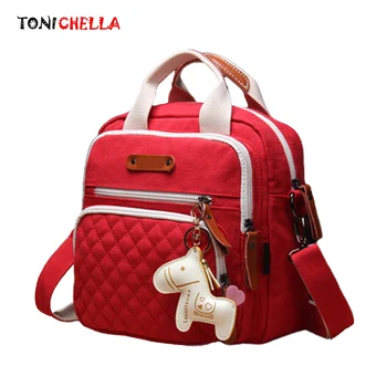 

Baby Diaper Bag Canvas Mummy Large Capacity Backpack Nappy Handbag Portable Travel Maternity Women Shoulder Bag Mochila BB6016
