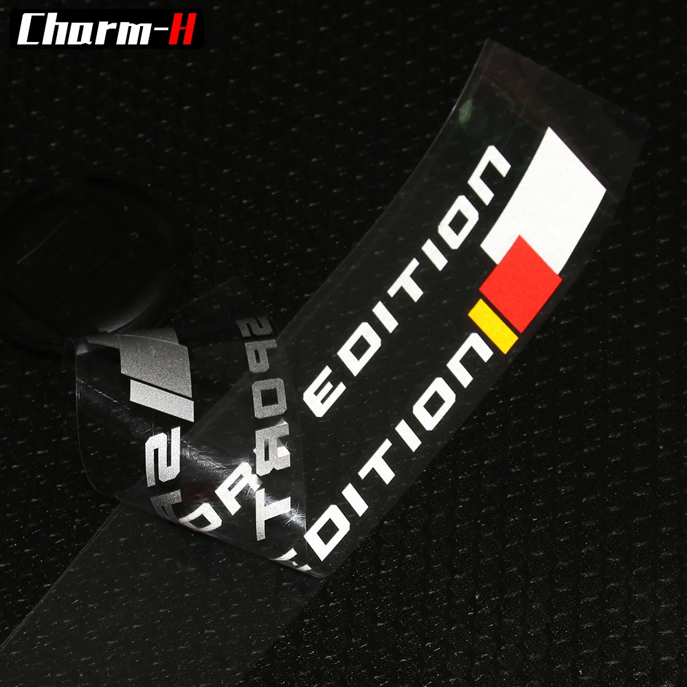 For Mercedes Benz A C E CLA GLA GLC Class A45 W204 W205 W212 W213 C63 W176 GLA45 W117 X117 AMG Front Bumper Sticker Decal