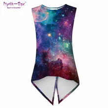 Женская спортивная рубашка с принтом Галактики туманности, Женская майка для йоги, майка для бега, безрукавка, топы, быстросохнущие футболки для фитнеса